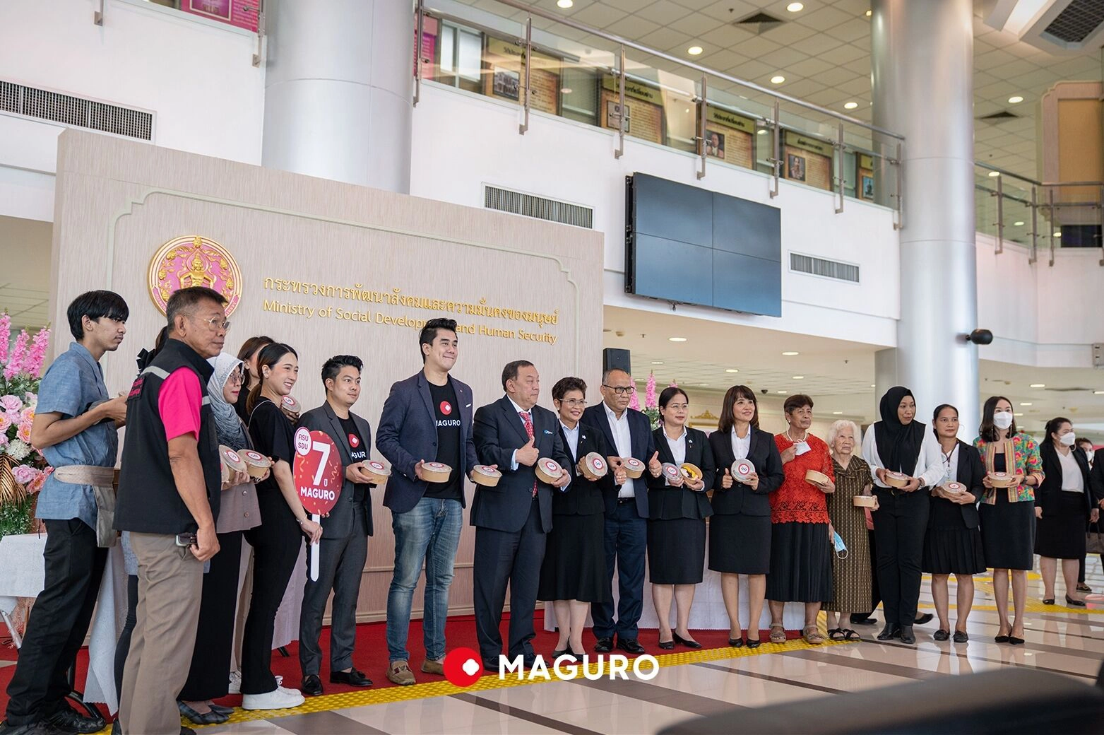 MAGURO Group organizes happiness-sharing activities with the Ministry of Social Development and Human Security