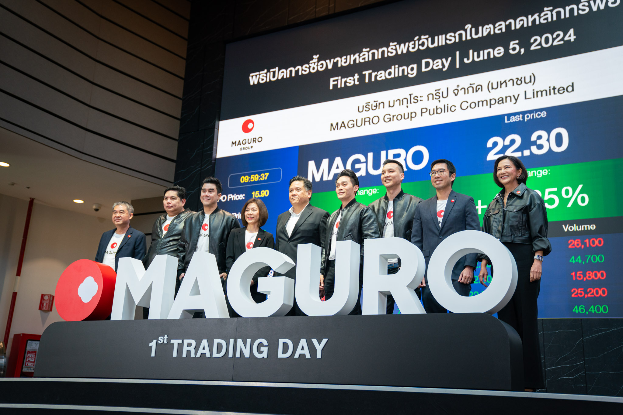 ‘MAGURO’ Celebrates First Trading Day on the Stock Exchange, Officially Listed on June 5, 2024