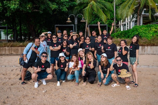 MAGURO Group organizes activities for the environment. “Trash collection project at Pattaya Beach, Chonburi Province” to restore the environment to the seaside